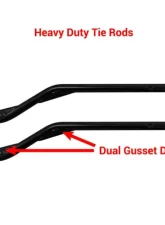 SuperATV 7-10" Black Lift Kit w/ Rhino 2.0 Axles Polaris General 2016-2018                                     - LK-P-RZR900S-HC-SBJ-7-10-R2-02 - Image 7