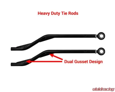 SuperATV 7-10" Black Lift Kit w/ Rhino 2.0 Axles Polaris General 2016-2018 - LK-P-RZR900S-HC-SBJ-7-10-R2-02
