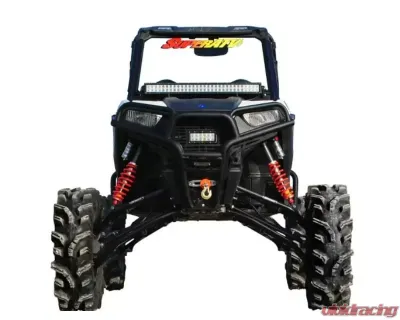SuperATV 7-10" Black Lift Kit w/ Rhino 2.0 Axles & Remote Reservoir Shocks Polaris General 2016-2018 - LK-P-RZR900S-HC-SBJ-7-10-RR-R2-02