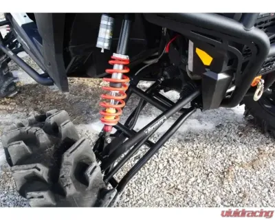 SuperATV 7-10" Black Lift Kit w/ Rhino 2.0 Axles & Remote Reservoir Shocks Polaris General 2016-2018 - LK-P-RZR900S-HC-SBJ-7-10-RR-R2-02