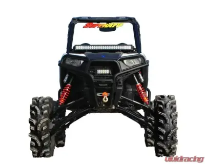 SuperATV 7-10" Black Lift Kit w/ X300 Axles & Remote Reservoir Shocks Polaris General 2016-2018 - LK-P-RZR900S-HC-SBJ-7-10-RR-R3-02