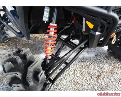 SuperATV 7-10" Black Lift Kit w/ X300 Axles & Remote Reservoir Shocks Polaris General 2016-2018 - LK-P-RZR900S-HC-SBJ-7-10-RR-R3-02
