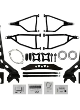 SuperATV 7-10" Black Lift Kit w/ X300 Axles Standard Edition Polaris RZR XP 1000 2017+                                     - LK-P-RZRXPT-CHC-SBJ-7-10-R3-02 - Image 5