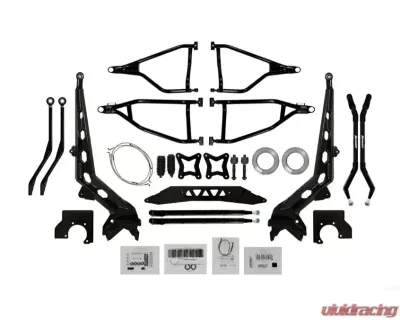 SuperATV 7-10" Black Lift Kit w/ X300 Axles Standard Edition Polaris RZR XP 1000 2017+ - LK-P-RZRXPT-CHC-SBJ-7-10-R3-02