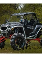 SuperATV 7-10" Red Lift Kit w/ X300 Axles Standard Edition Polaris RZR XP 1000 2017+                                     - LK-P-RZRXPT-CHC-SBJ-7-10-R3-03 - Image 2