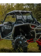 SuperATV 7-10" Red Lift Kit w/ X300 Axles Standard Edition Polaris RZR XP 1000 2017+                                     - LK-P-RZRXPT-CHC-SBJ-7-10-R3-03 - Image 4
