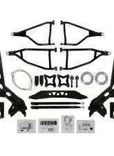SuperATV 7-10" Red Lift Kit w/ X300 Axles Standard Edition Polaris RZR XP 1000 2017+                                     - LK-P-RZRXPT-CHC-SBJ-7-10-R3-03 - Image 7