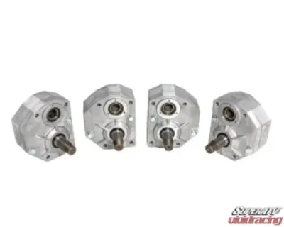 SuperATV Single Standard 4" Cast Portal Gear Lift w/ 15% Gear Reduction Polaris RZR XP 1000 2014 - PGH-1-33-151