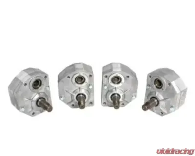 SuperATV Single Standard 4" Cast Portal Gear Lift w/ 15% Gear Reduction & Frame StiffenerPolaris RZR XP 1000 w/ 7-10" Lift Kit 2015-2016 - PGH-1-33-154-FS