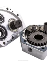 SuperATV Single 4" Billet Portal Gear Lift w/ 30% Gear Reduction & Frame Stiffener Polaris Ranger XP 1000 Standard Cab 2018-2020                                     - PGH-1-34-303-B-FS - Image 2