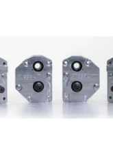 SuperATV Single 4" Billet Portal Gear Lift w/ 30% Gear Reduction & Frame Stiffener Polaris Ranger XP 1000 Standard Cab 2018-2020                                     - PGH-1-34-303-B-FS - Image 3