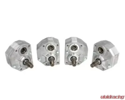 SuperATV Single 4" Cast Portal Gear Lift w/ 15% Gear Reduction Polaris RZR 900 2 Seater w/ 7-10" Lift Kit 2015-2020 - PGH-1-44-154