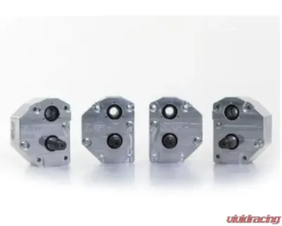 SuperATV Single 4" Billet Portal Gear Lift w/ 15% Gear Reduction & Frame Stiffener Polaris RZR XP Turbo 2017+ - PGH-1-58-153-B-FS