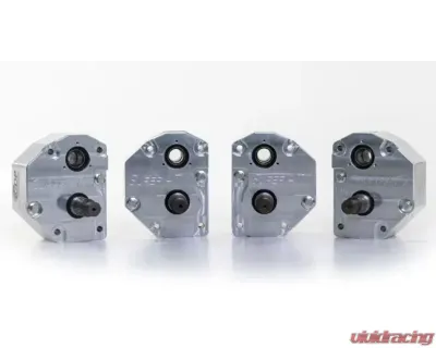 SuperATV Single 4" Billet Portal Gear Lift w/ 30% Gear Reduction & Frame Stiffener Polaris RZR XP Turbo 2017+ - PGH-1-58-303-B-FS