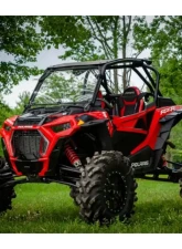 SuperATV Single 4" Billet Portal Gear Lift w/ 15% Gear Reduction & Frame Stiffener Polaris RZR XP Turbo S 2 Seater 2018-2021                                     - PGH-1-75-151-B-FS - Image 3