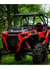 SuperATV Single 4" Billet Portal Gear Lift w/ 15% Gear Reduction & Frame Stiffener Polaris RZR XP Turbo S 2 Seater 2018-2021                                     - PGH-1-75-151-B-FS - Image 7