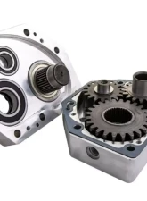 SuperATV Single 4" Billet Portal Gear Lift w/ 15% Gear Reduction & Frame Stiffener Polaris RZR XP Turbo S 2 Seater 2018-2021                                     - PGH-1-75-151-B-FS - Image 9