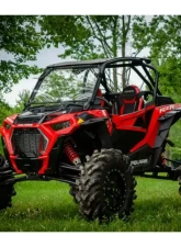 SuperATV Single 4" Cast Portal Gear Lift w/ 15% Gear Reduction & Frame Stiffener Polaris RZR XP Turbo S 2 Seater 2018-2021                                     - PGH-1-75-151-FS - Image 3
