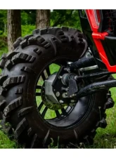 SuperATV Single 4" Cast Portal Gear Lift w/ 15% Gear Reduction & Frame Stiffener Polaris RZR XP Turbo S 2 Seater 2018-2021                                     - PGH-1-75-151-FS - Image 5