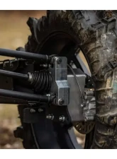 SuperATV Single 4" Billet Portal Gear Lift w/ 15% Gear Reduction & Frame Stiffener Polaris RZR XP Turbo S 4 Seater 2018-2021                                     - PGH-1-75-152-B-FS - Image 4