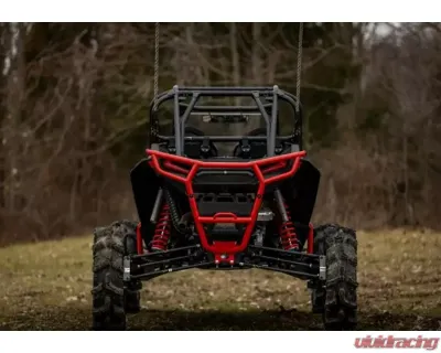 SuperATV Single 4" Cast Portal Gear Lift w/ 15% Gear Reduction & Frame Stiffener Polaris RZR XP Turbo S 4 Seater 2018-2021 - PGH-1-75-152-FS