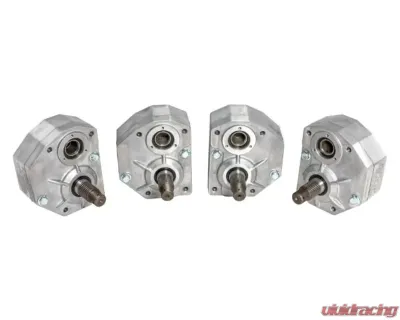 SuperATV Single 4" Cast Portal Gear Lift w/ 15% Gear Reduction & Frame Stiffener Polaris RZR XP Turbo S 4 Seater 2018-2021 - PGH-1-75-152-FS