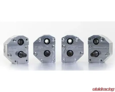 SuperATV Single 4" Billet Portal Gear Lift w/ 30% Gear Reduction & Frame Stiffener Polaris RZR XP Turbo S 4 Seater 2018-2021 - PGH-1-75-302-B-FS