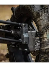 SuperATV Single 4" Billet Portal Gear Lift w/ 30% Gear Reduction & Frame Stiffener Polaris RZR XP Turbo S 4 Seater 2018-2021                                     - PGH-1-75-302-B-FS - Image 9