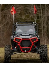 SuperATV Single 4" Cast Portal Gear Lift w/ 30% Gear Reduction & Frame Stiffener Polaris RZR XP Turbo S 4 Seater 2018-2021                                     - PGH-1-75-302-FS - Image 4