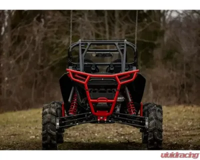 SuperATV Single 4" Cast Portal Gear Lift w/ 30% Gear Reduction & Frame Stiffener Polaris RZR XP Turbo S 4 Seater 2018-2021 - PGH-1-75-302-FS