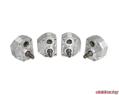 SuperATV Single 4" Cast Portal Gear Lift w/ 30% Gear Reduction & Frame Stiffener Polaris RZR XP Turbo S 4 Seater 2018-2021 - PGH-1-75-302-FS