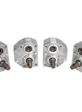 SuperATV Single 4" Cast Portal Gear Lift w/ 15% Gear Reduction & Frame Stiffener Polaris Pro XP 2020+                                     - PGH-1-86-151-FS - Image 3