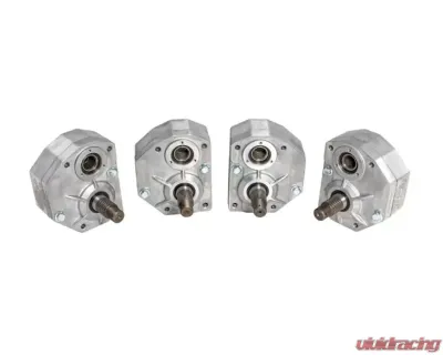 SuperATV Single 4" Cast Portal Gear Lift w/ 15% Gear Reduction & Frame Stiffener Polaris Pro XP 2020+ - PGH-1-86-151-FS