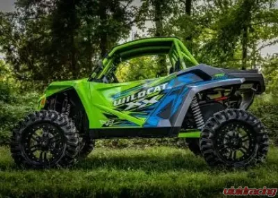 SuperATV 4" Cast Portal Gear Lift w/ 15% Gear Reduction Textron Wildcat XX 2018+ - PGH-11-76-151