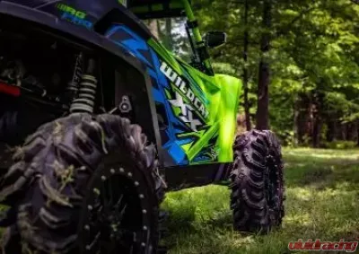 SuperATV 4" Cast Portal Gear Lift w/ 15% Gear Reduction Textron Wildcat XX 2018+ - PGH-11-76-151