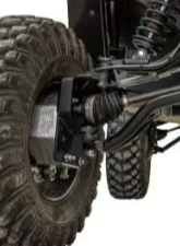 SuperATV Single 4" Billet Portal Gear Lift w/ 15% Gear Reduction Yamaha Wolverine RMAX 1000 2021+                                     - PGH-2-97-151-B - Image 8