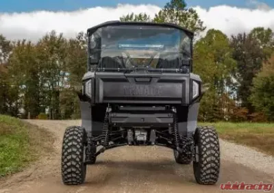 SuperATV Single 4" Billet Portal Gear Lift w/ 15% Gear Reduction Yamaha Wolverine RMAX 1000 2021+ - PGH-2-97-151-B