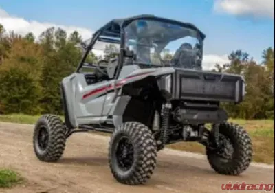 SuperATV Single 4" Billet Portal Gear Lift w/ 15% Gear Reduction Yamaha Wolverine RMAX 1000 2021+ - PGH-2-97-151-B