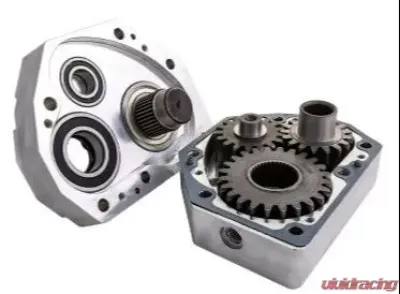 SuperATV Single 4" Billet Portal Gear Lift w/ 15% Gear Reduction Yamaha Wolverine RMAX 1000 2021+ - PGH-2-97-151-B