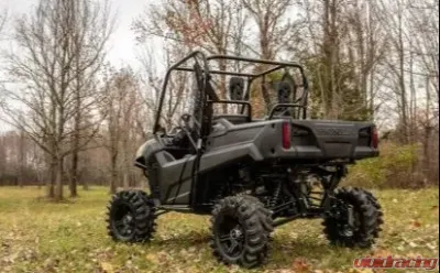 SuperATV Single 4" Billet Portal Gear Lift w/ 15% Gear Reduction Honda Pioneer 700 2014-2016 - PGH-3-37-152-B