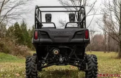 SuperATV Single 4" Billet Portal Gear Lift w/ 15% Gear Reduction Honda Pioneer 700 2014-2016 - PGH-3-37-152-B