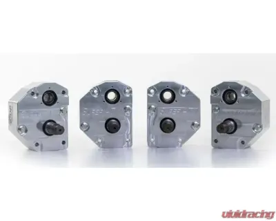 SuperATV Single 4" Billet Portal Gear Lift w/ 15% Gear Reduction & Frame Stiffener Honda Pioneer 1000 w/ 6" Lift Kit 2016 - PGH-3-64-153-B-FS