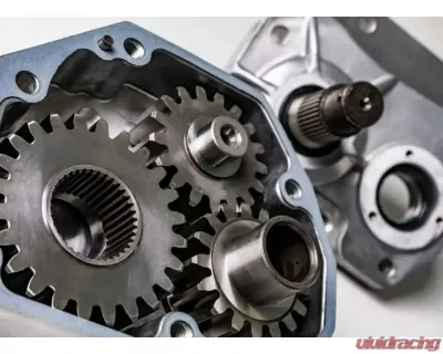 SuperATV 4" Black Cast Portal Gear Lift Kit w/ 30% Gear Reduction Can-AM Outlander w/ 6" Lift Kit 2013-2016 - PGH-7-13-305-02