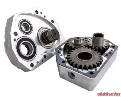 SuperATV 4" Black Billet Portal Gear Lift Kit w/ 15% Gear Reduction Can-AM Outlander w/ 6" Lift Kit 2013-2016 - PGH-7-13-155-B-02