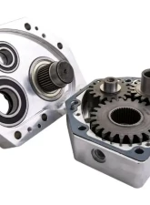 SuperATV 4" Single Billet Portal Gear Lift Kit w/ 15% Gear Reduction, Frame Stiffener & Winch Mount Can-AM Maverick X3 Standard 2017+                                     - PGH-7-72-151-B-WMFS - Image 2