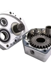 SuperATV 4" Billet Portal Gear Lift Kit w/ 30% Gear Reduction & Frame Stiffener Can-AM Defender HD10 6x6 2020-2021                                     - PGH-7-95-301-B-FS - Image 2