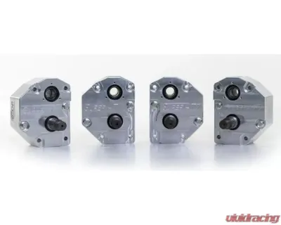 SuperATV 4" Billet Portal Gear Lift Kit w/ 30% Gear Reduction & Frame Stiffener Can-AM Defender HD10 6x6 2020-2021 - PGH-7-95-301-B-FS