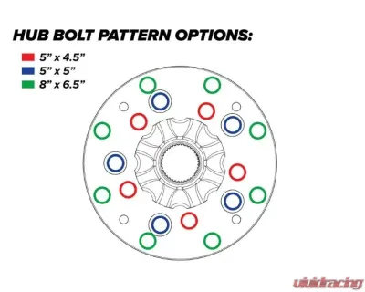 SuperATV GDP Portal Universal Hubs Truck | Jeep - PGH-WH-U