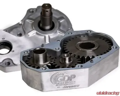 SuperATV 6" Cast Portal Gear Lift Kit w/ 30% Gear Reduction Polaris RZR S 800 2009-2014 - PGH6-1-1-302