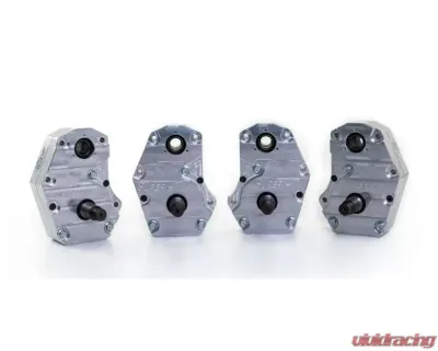 SuperATV 6" Single Billet Portal Gear Lift Kit w/ 30% Reduction & Frame Stiffener Polaris RZR XP Turbo S 2 Seat 2018+ - PGH6-1-75-301-B-FS